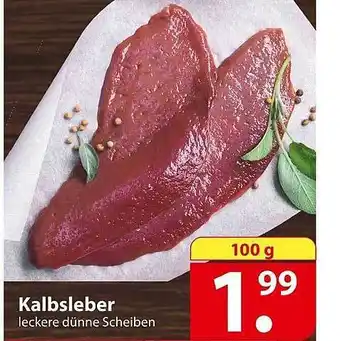 Famila Nord Ost Kalbsleber Angebot