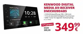 A.T.U. Kenwood Digital Media Av-receiver Dmx5020dabs Angebot