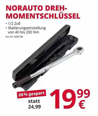 A.T.U. Norauto Dreh-momentschlüssel Angebot