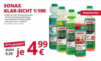 A.T.U. Sonax Klar-sicht 1:100 Angebot