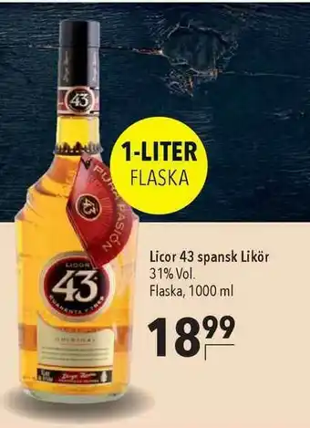 CITTI Markt Licor 43 Spansk Likör Angebot