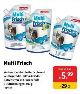 Das Futterhaus Multi Frisch Beaphar Angebot