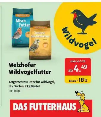 Das Futterhaus Welzhofer Wildvogelfutter Angebot