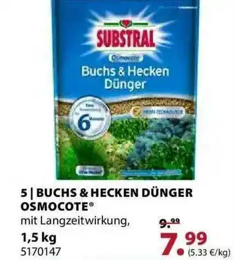 Dehner Buchs & Hecken Dünger Osmocote Angebot