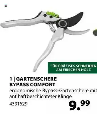 Dehner Gartenschere Bypass Comfort Angebot