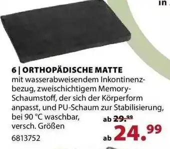 Dehner Orthopädische Matte Angebot