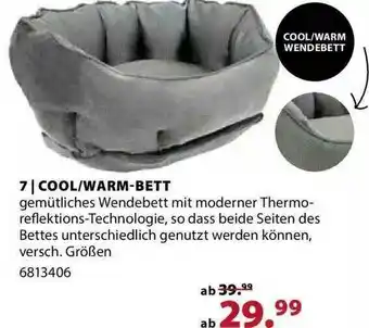 Dehner Cool Warm Bett Angebot