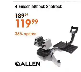 Frankonia Einschießbock Shotrock Allen Angebot