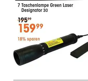 Frankonia Taschenlampe Green Laser Designator 30 Angebot