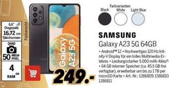 MEDIMAX SAMSUNG Galaxy A23 5G 64GB Angebot