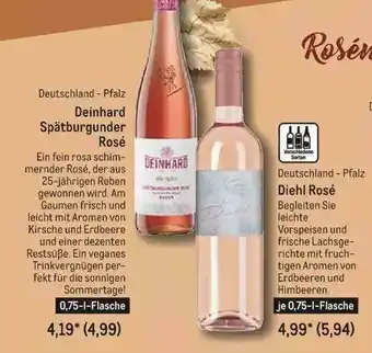 METRO Deutschland-pfalz Deinhard Spätburgunder Rosé Angebot