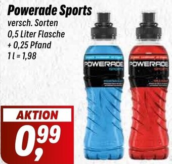 Simmel Powerade Sports 0,5 Liter Flasche Angebot