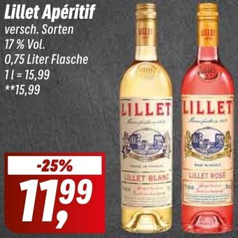 Simmel Lillet Apéritif 0,75 Liter Flasche Angebot