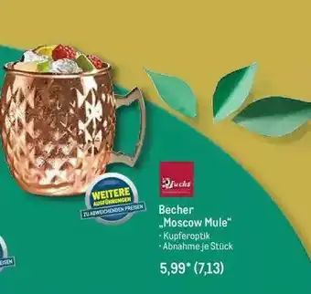 METRO Becher „moscow Mule” Angebot