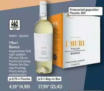 METRO L Muri Bianco Angebot