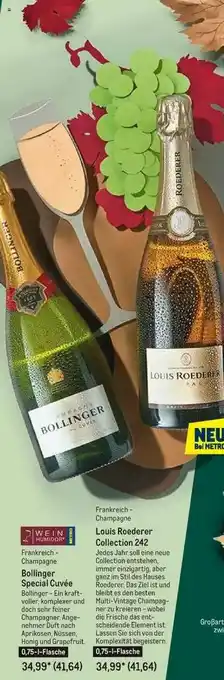 METRO Bollinger Special Cuvée Angebot