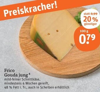 tegut Frico Gouda jung 100 g Angebot