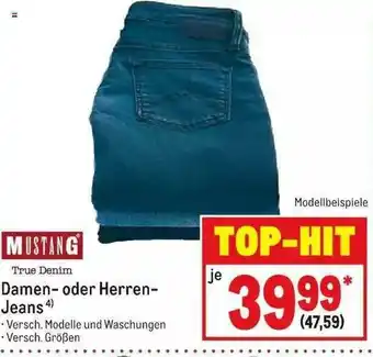 METRO Mustang Damen Oder Herren Jeans Angebot