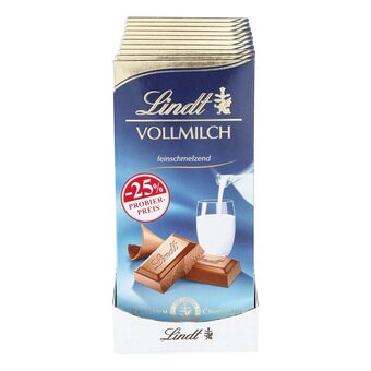 Netto Marken-Discount Lindt vollmilch 100 g, 10er pack Angebot