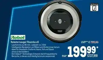 METRO Robotersauger Roomba E5 Angebot