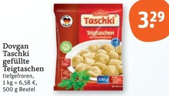 tegut Dovgan Taschki gefüllte Teigtaschen 500 g Beutel Angebot