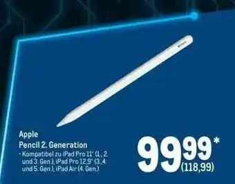 METRO Apple Pencil 2. Generation Angebot