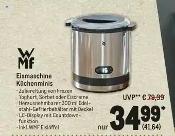 METRO Wmf Eismachine Küchenminis Angebot