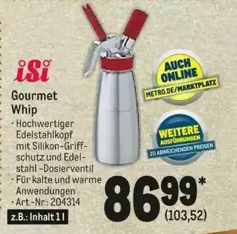 METRO Isi Gourmet Whip Angebot