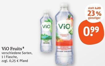 tegut ViO Fruits 1L Angebot