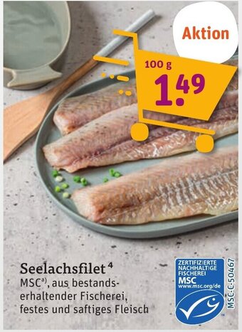 tegut Seelachsfilet 100g Angebot