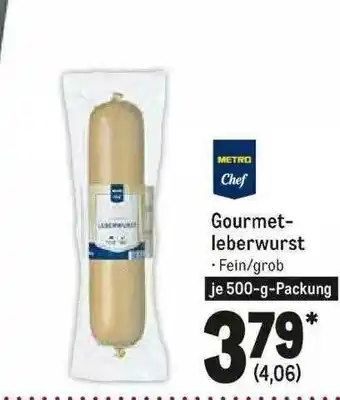 METRO Metro Chef Gourmetleberwurst Angebot