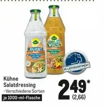 METRO Kühne Salatdressing Angebot