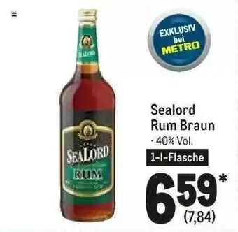 METRO Sealord Rum Braun Angebot