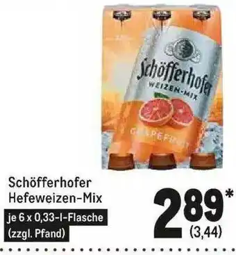 METRO Schöfferhofer Hefeweizen-mix Angebot