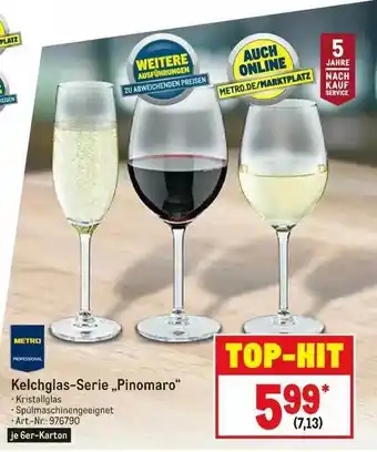 METRO Metro Professional Kelchglas-serie „pinomaro” Angebot