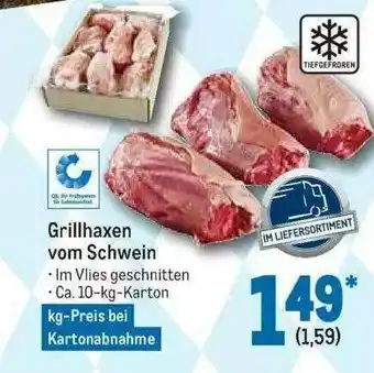 METRO Grillhaxen Vom Schwein Angebot