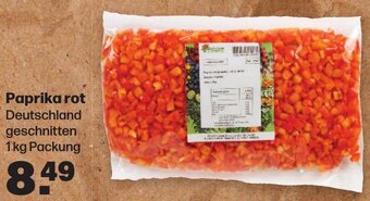 Handelshof Paprika rot Deutschland 1 kg Packung Angebot