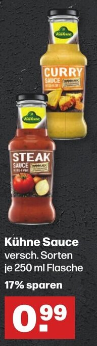 Handelshof Kühne Sauce 250 ml Flasche Angebot