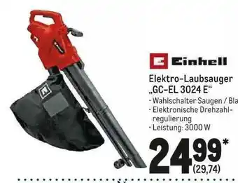 METRO Einhell Electro-laubsauger „gc-el 3024e” Angebot