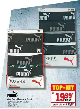 METRO Puma 4er Pack Herren-pant Angebot