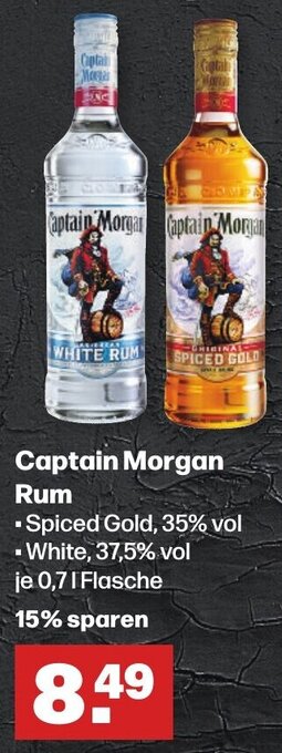 Handelshof Captain Morgan Rum 0,7 L Flasche Angebot