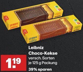 Handelshof Leibniz Choco-Kekse 125 g Packung Angebot