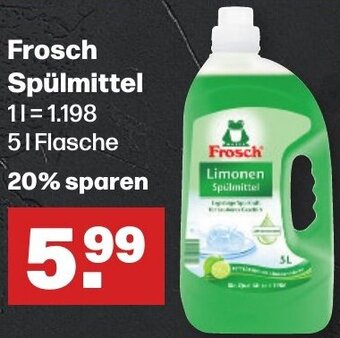 Handelshof Frosch Spülmittel 5 L Flasche Angebot