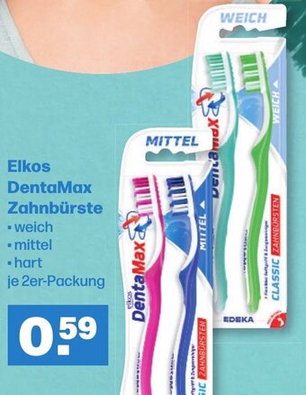 Handelshof Elkos DentaMax Zahnbürste 2er-Packung Angebot