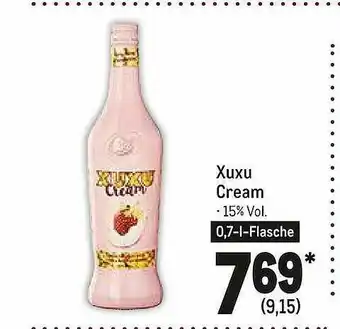 METRO Xuxu Cream Angebot