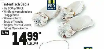 METRO Tintenfisch Sepia Protrace Angebot