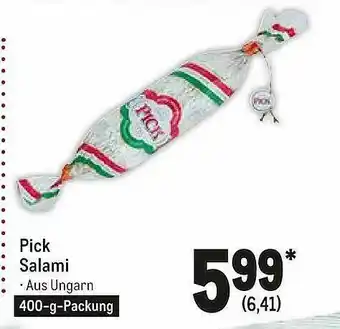 METRO Pick Salami Angebot