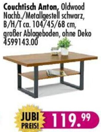 Möbel Boss Couchtisch Anton Angebot