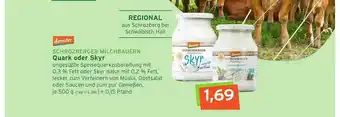 Naturgut Demeter Schrozberger Milchbauern Quark Oder Skyr Angebot