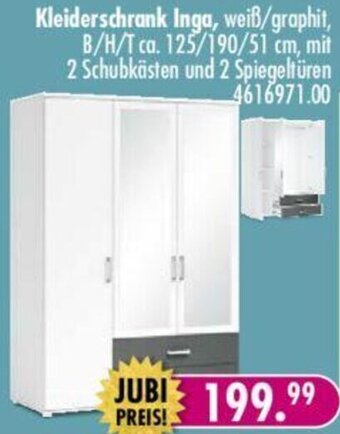Möbel Boss Kleiderschrank Inga Angebot